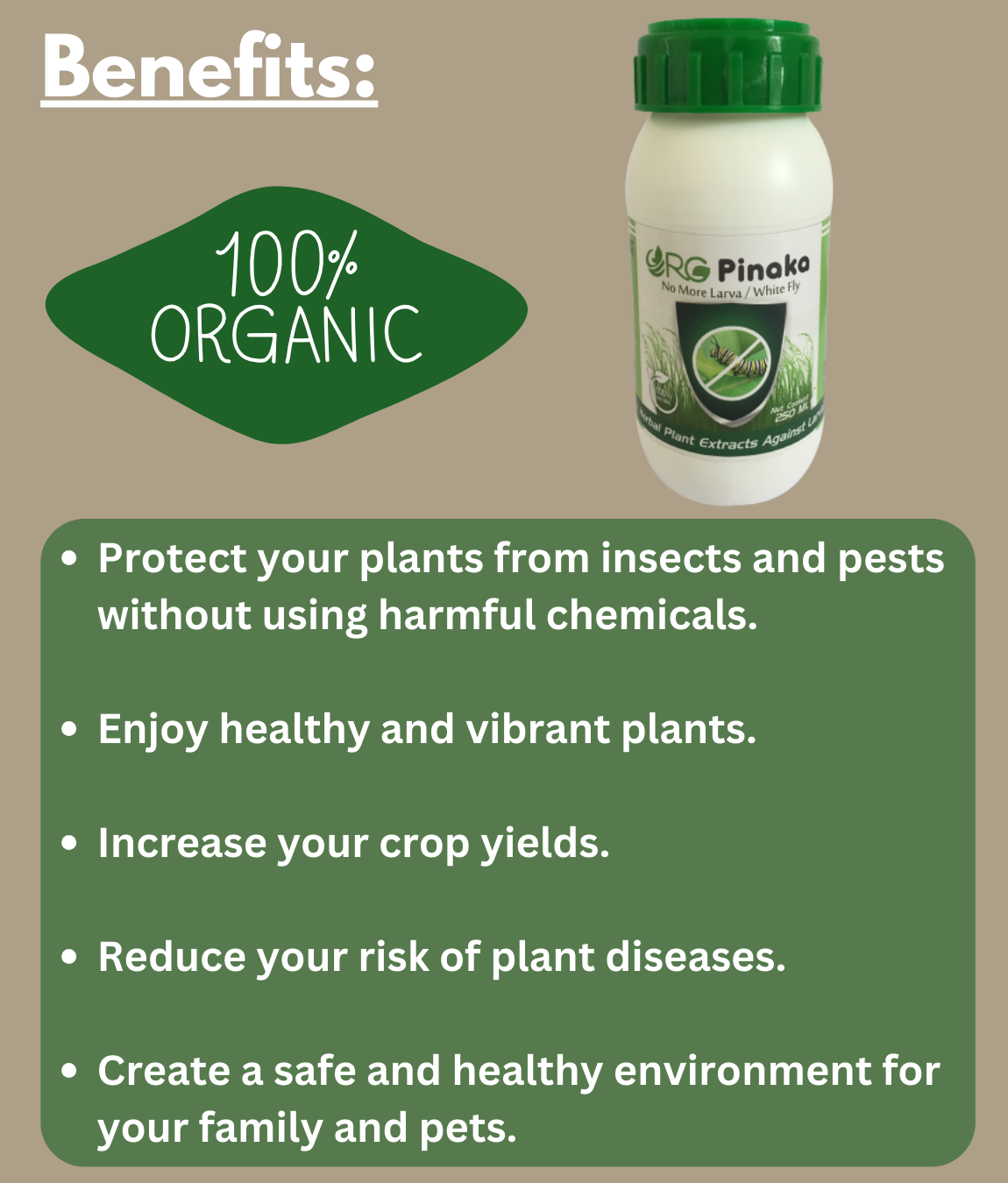 Pinaka: Organic Insectide for Plant Protection